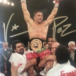 Iconsofboxing.com Vinny Paz Pazienza Signed Autographed 8X10 Photo 5X World Champ