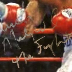 Iconsofboxing.com BOXING MEMORABILIA Micky Ward Autographed Signed In Silver Boxing Photo - 8x10
