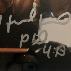 Iconsofboxing.com BOXING MEMORABILIA Evander Holyfield Autographed Signed Vs Mike Tyson 8x10 Size Rare Photo