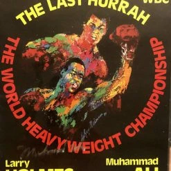 Iconsofboxing.com BOXING MEMORABILIA Muhammad Ali Autographed Signed Rare Vintage Collectors Booklet