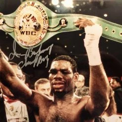 Iconsofboxing.com Iran "The Blade" Barkley Autographed Signed Boxing 8x10 Photo BOXING MEMORABILIA