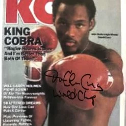 Iconsofboxing.com Donald Curry Hand Signed 8x10 Autographed Boxing Photo Rare