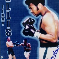 Iconsofboxing.com Jimmy Ellis Autographed Boxing Signed 8x10 Photo, RARE!