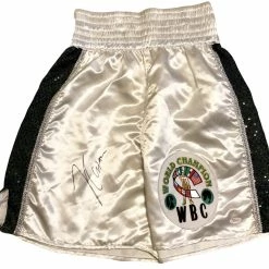Iconsofboxing.com Julio Cesar Chavez Sr. Signed Autographed Mexican Flag Boxing Glove BOXING MEMORABILIA