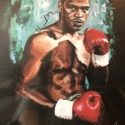 Iconsofboxing.com Gerald McClellan Autographed Signed 16x20 Boxing Photo JSA CERT BOXING MEMORABILIA