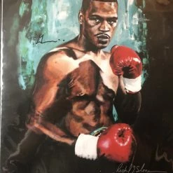 Iconsofboxing.com Gerald McClellan Autographed Signed 16x20 Boxing Photo JSA CERT