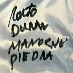 Iconsofboxing.com Roberto Duran Signed Custom "Hands Of Stone" Boxing Trunks (Beckett COA Cert) TOP FIGHTERS