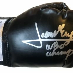 Iconsofboxing.com Jaime Munguia Signed Autographed Black Boxing Glove, WBO, WBC,