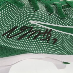 Iconsofboxing.com BOXING MEMORABILIA Davante Adams Green Bay Packers Signed Nike Fast Flex Football Cleat - JSA COA