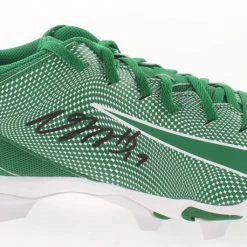Iconsofboxing.com BOXING MEMORABILIA Davante Adams Green Bay Packers Signed Nike Fast Flex Football Cleat - JSA COA