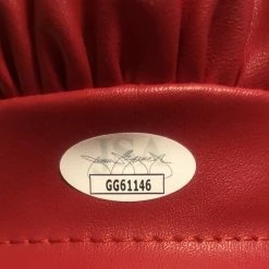 Iconsofboxing.com Vasyl Lomachenko New Rare Autographed Everlast Red Boxing Glove In Black Signature JSA