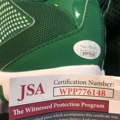 Iconsofboxing.com BOXING MEMORABILIA Davante Adams Green Bay Packers Signed Nike Fast Flex Football Cleat - JSA COA