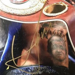 Iconsofboxing.com Vasyl Lomachenko Boxer Vasyl Lomachenko Autographed 11x14 Photo In Gold Signature, Photo Proof