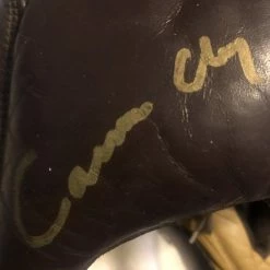 Iconsofboxing.com Cassius Clay Muhammad Ali Autographed Everlast Boxing Headgear JSA LETTER