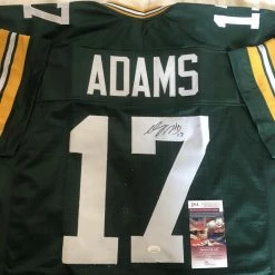 Iconsofboxing.com BOXING MEMORABILIA Davante Adams Green Bay Packers Signed Jersey - JSA COA
