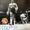 Iconsofboxing.com BOXING MEMORABILIA Earnie Shavers Vs Muhammad Ali Signed Autographed 16 X 20 Photo
