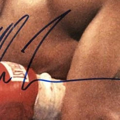 Iconsofboxing.com Mike Tyson Signed Vs Evander Holyfield 16x20 Photo (JSA COA)