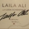 Iconsofboxing.com Laila Ali Autographed Signed Book "Food For Life" Authentic Rare! TOP FIGHTERS