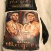 Iconsofboxing.com Lopez Vs Marquez Autographed And Silk Screen Custom Boxing Glove BOXING MEMORABILIA