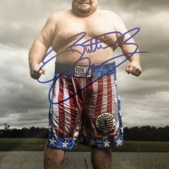 Iconsofboxing.com Eric Butter Bean Esch Authentic Autographed Signed 8x10 Photo