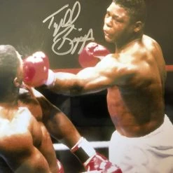 Iconsofboxing.com TOP FIGHTERS Tyrell Biggs Signed Authentic Autographed 8x10 Photo Hand Signed COA