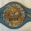 Iconsofboxing.com Spinks Brothers Michael And Leon Dual Autographed WBC Championship Mini Size Belt JSA