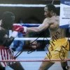 Iconsofboxing.com TOP FIGHTERS Sugar Ray Leonard Vs Tommy Hearns Dual Autographed Boxing Photo Signed Beckett Cert