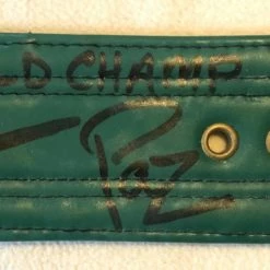 Iconsofboxing.com Vinny Paz Autographed Vintage WBC Championship Med Size Belt TOP FIGHTERS