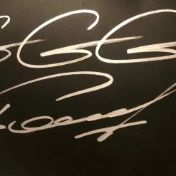 Iconsofboxing.com Gennady Golovkin Autographed Huge 22" Title Black Boxing Glove In Silver Signature BOXING MEMORABILIA