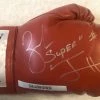 Iconsofboxing.com Zab "Super" Judah Autographed Silver Signed Red Everlast Boxing Glove