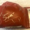 Iconsofboxing.com Zab "Super" Judah Autographed Silver Signed Red Everlast Boxing Glove Zab Judah