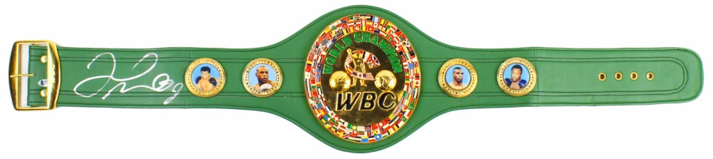 Iconsofboxing.com Floyd Mayweather Jr. Signed Full-Size WBC Championship Belt (Beckett COA)