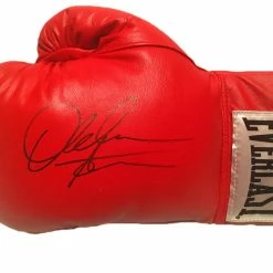 Iconsofboxing.com BOXING MEMORABILIA Amir Khan Hand Signed Everlast Red Boxing Glove