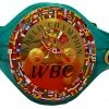 Iconsofboxing.com George Foreman Autographed Full Size WBC Championship Boxing Belt, Photo Of Signing TOP FIGHTERS
