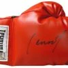 Iconsofboxing.com Lennox Lewis Autographed Everlast Red Boxing Glove ASI Certified