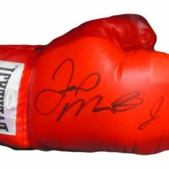 Iconsofboxing.com Floyd Mayweather Jr. Autographed Boxing Glove In A Shadowbox Display Case JSA