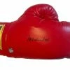 Iconsofboxing.com Muhammad Ali Autographed Vintage Everlast Red Boxing Glove Superstar Greetings Certified BOXING MEMORABILIA