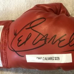 Iconsofboxing.com 'Saul' Canelo Alvarez Autographed Signed Everlast Boxing Glove
