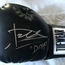 Iconsofboxing.com FEATURED Dolph Lundgren Autographed TUFFWEAR Boxing Glove "Drago"