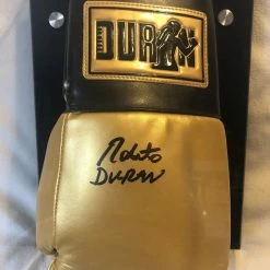 Iconsofboxing.com TOP FIGHTERS Roberto Duran Autographed Signed Limited To 50 Custom Title Made Boxing Gloves.