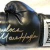 Iconsofboxing.com Marvin Hagler Autographed Signed Black Everlast Boxing Glove In Gold Marker TOP FIGHTERS