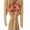 Iconsofboxing.com Muhammad Ali Autographed Custom Made Boxing Robe Signed In Black, Ali Co. BOXING MEMORABILIA